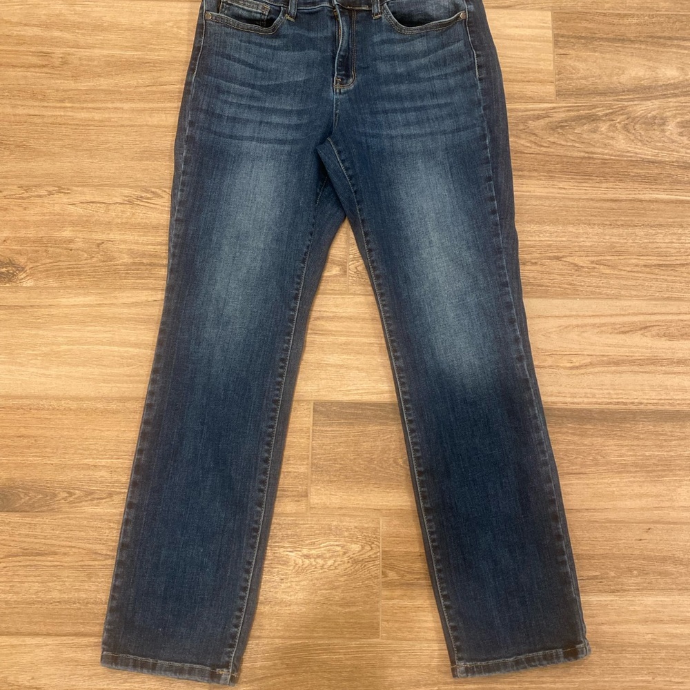 Judy Blue Dark Wash Straight Leg Jeans